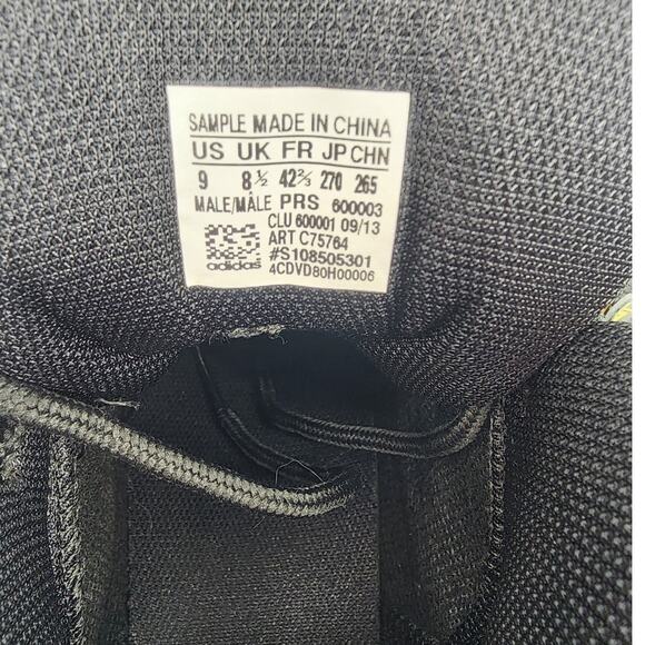 Adidas Crazy 8 Tribal Gradient SAMPLE Basketball Shoes Black Multi Size 9 - Picture 9 of 14